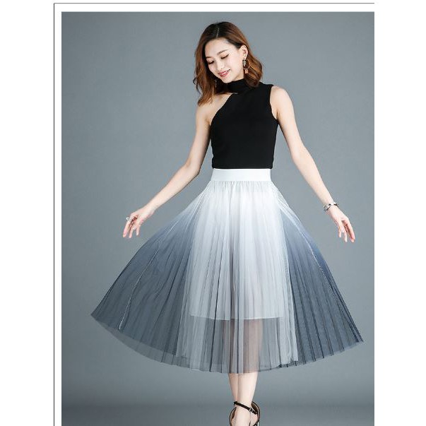 Rok Tutu Import Premium Rok Lipit Flufy K31EC7DA/B/C