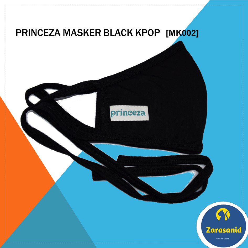 Masker Black KPOP Bahan Katun Masker Motor Masker Hijab Cewe Cowok Dewasa Anak Oke Tampilan Keren