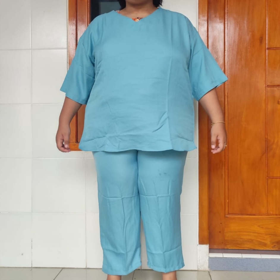 setelan syakila super jumbo BB 90Kg