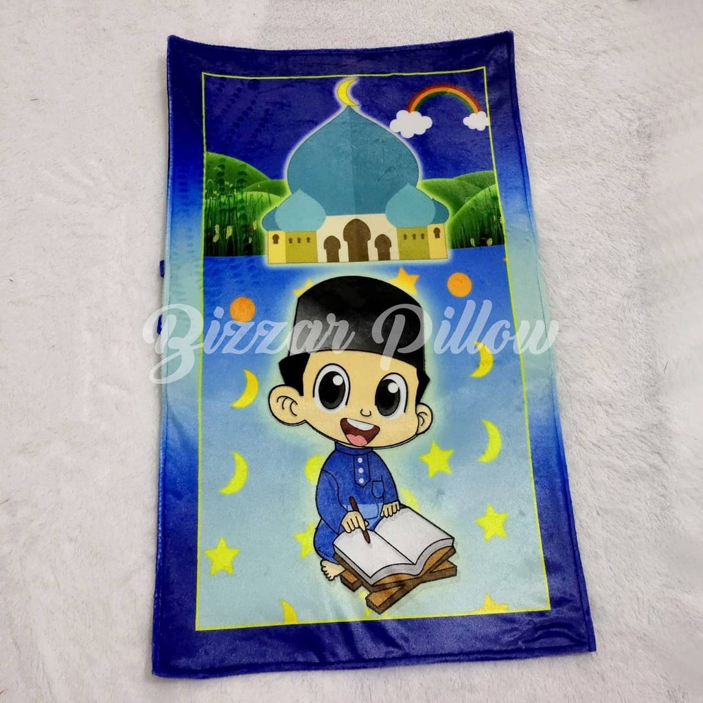 Sajadah Anak Busa Printing Ukuran 53x88x3cm-3