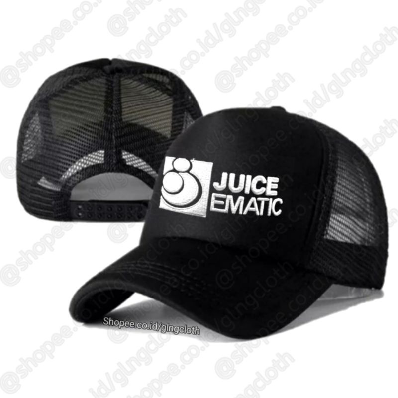Topi Pria Trucker Baseball Juice Ematic Premium - Hat Juice Ematic