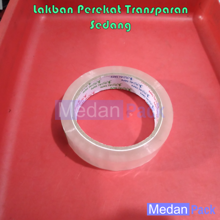 

Lakban Selotip Perekat Transparan Sedang 2.4 cm