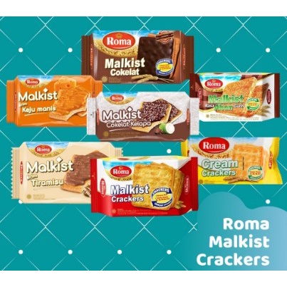 biskuit Roma Crackers Malkist