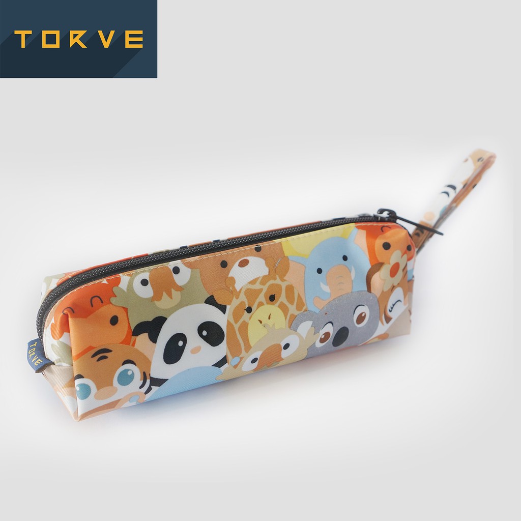 

Tempat Pensil TORVE pencil case tempat alat tulis - motif hewan
