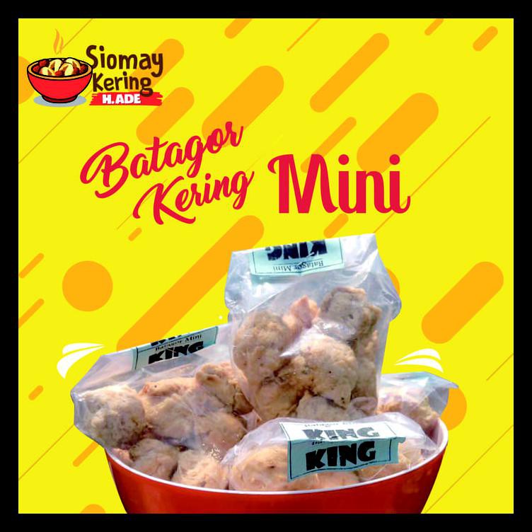 

Batagor Kering Mini Isi 10 Buah Bergaransi