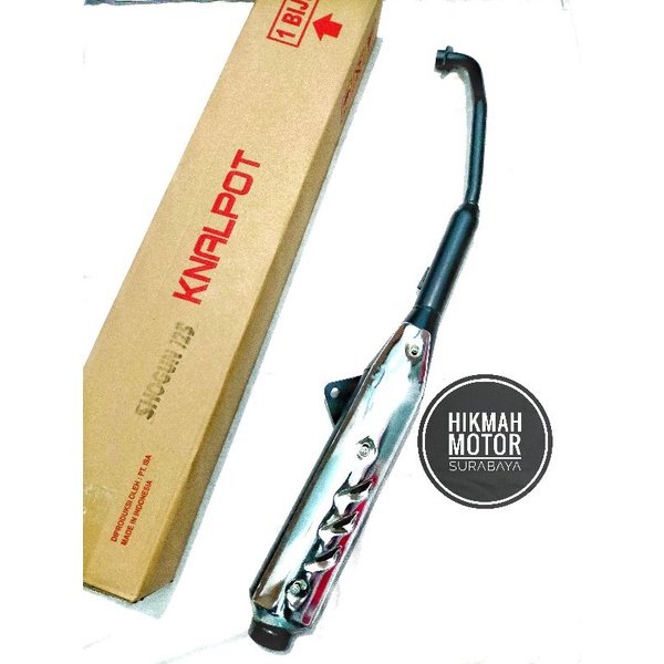 Knalpot Standar Suzuki Shogun 125 - Knalpot Standard Motor