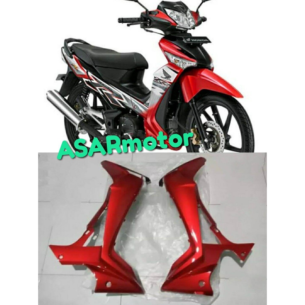 sayap kiri kanan supra x 125fi merah
