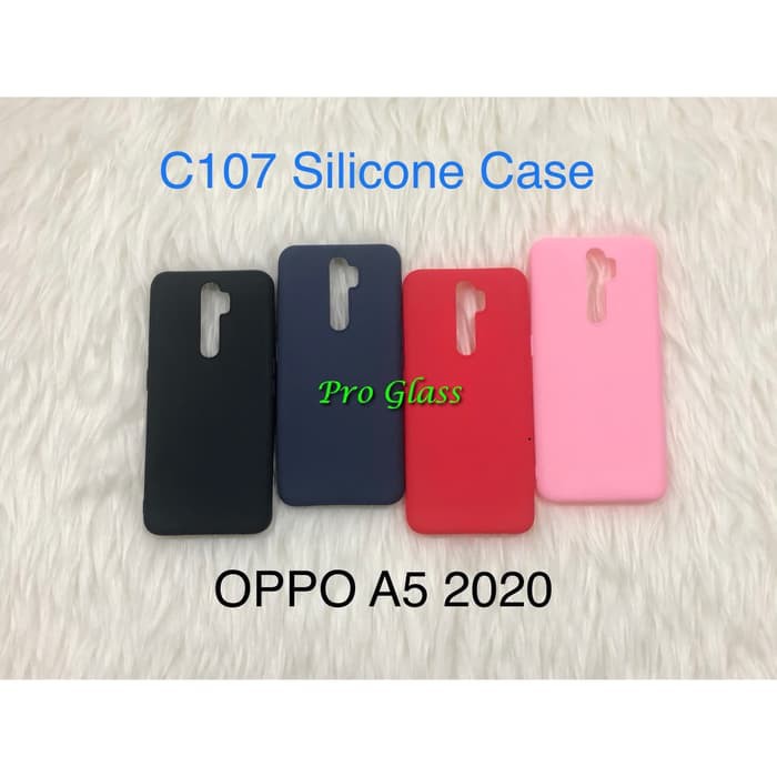 C107 OPPO A5 2020 Colourful Ultrathin Silicone Case / Matte Thin