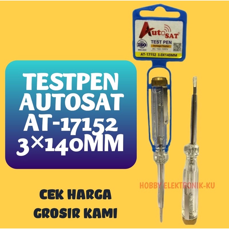 TESTPEN 3x140MM AUTOSAT AT17152 GOLD