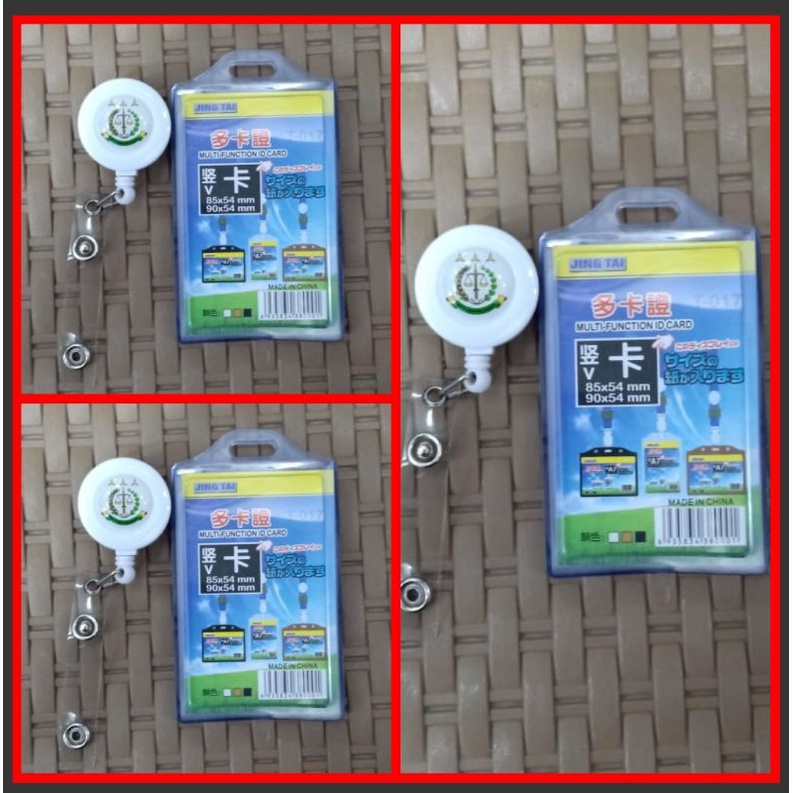 GANTUNGAN ID CARD YOYO KEJAKSAAN ID CARD HOLDER YOYO KEJAKSAAN