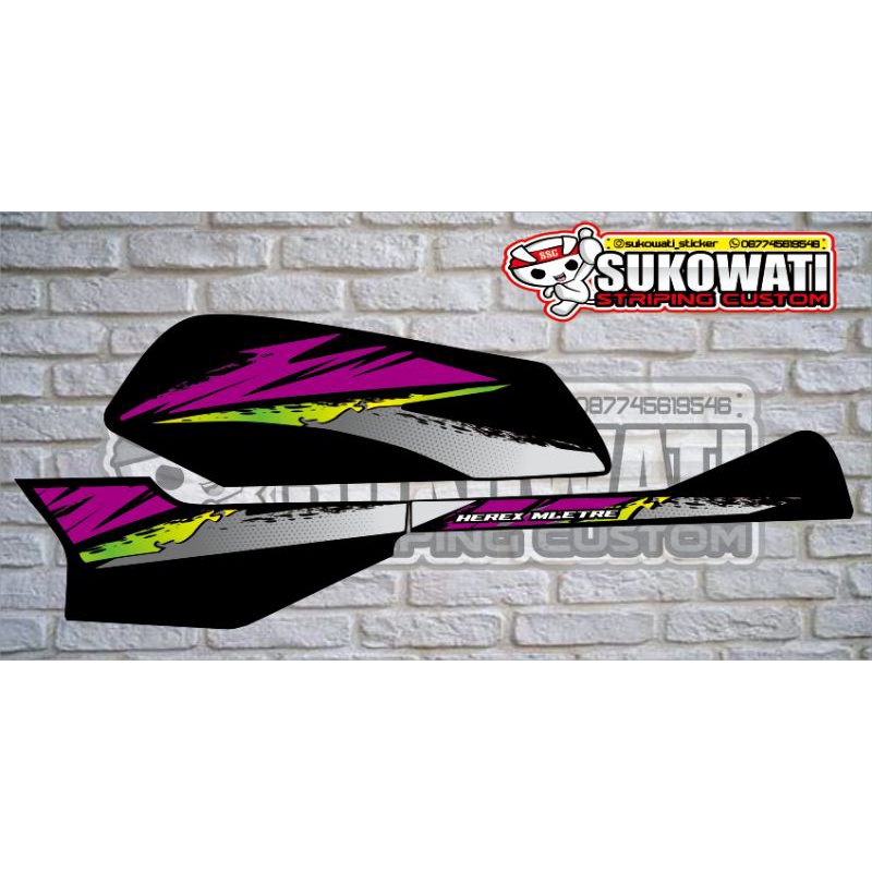 STRIPING DECAL GL MAX GL PRO HEREX