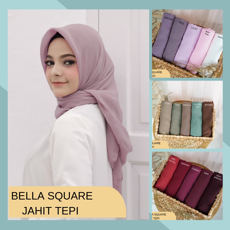 Bella Square Segiempat Part 2/Pollycotton Jahit Tep