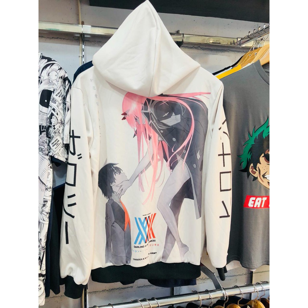 Sweater Zero Two Darling in the Franxx Cream