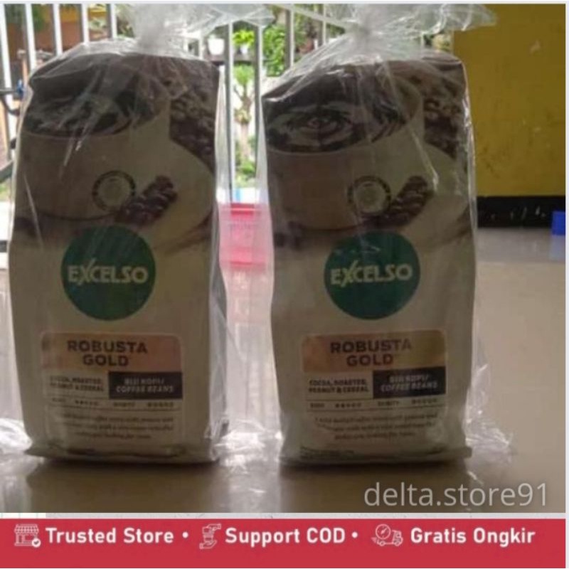 

Excelso kopi Robusta Gold 200gr | kopi murah | robusta | coffe | kopi bubuk | kopi premium