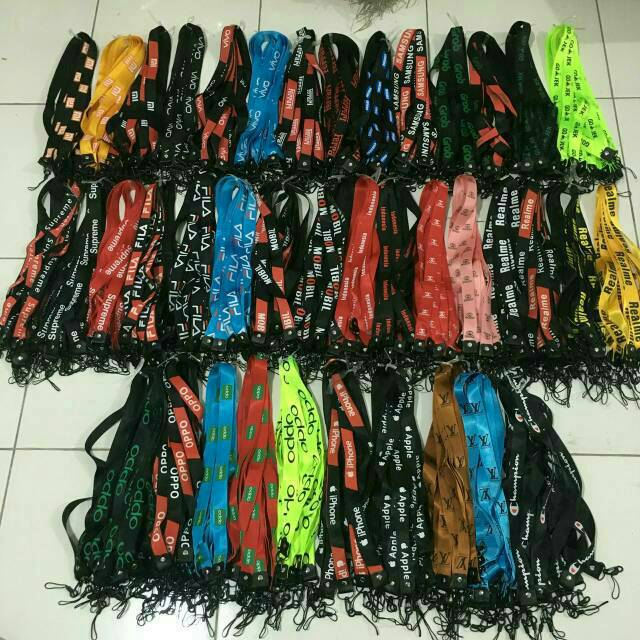 gantungan tali hp brand