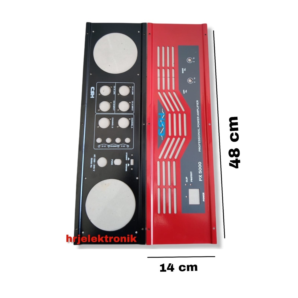 Plat Power depan belakang PX5000