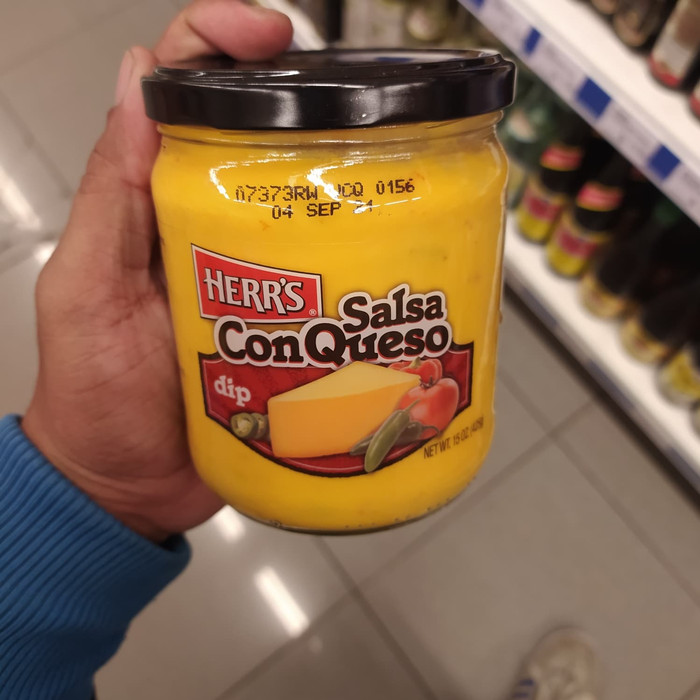 

herrs salsa con queso dip - herr's salsa dip 425gr