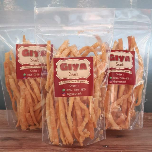 

Snack Cheese Stick / Cemilan Stik Keju 50gr / 50 gram