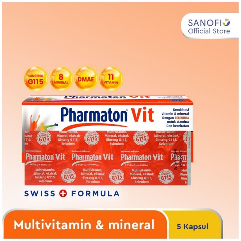 Pharmaton Vit Multivitamin 5s