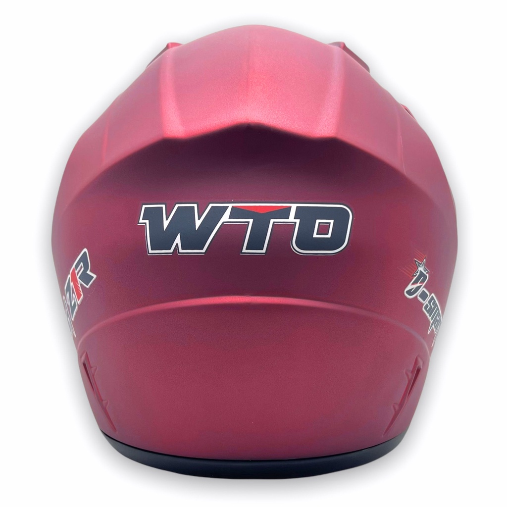 Helm WTO Z1R Pet - D-Smart Polos - Candy Red Doff - Half Face ALL SIZE