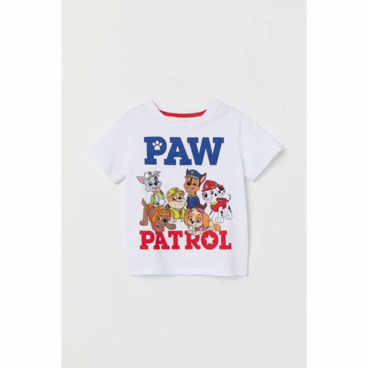  Kaos  Baju Atasan Anak  Laki  laki  Pow Patrol Putih  H M 