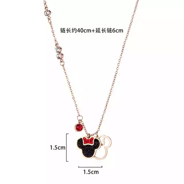 GG Kalung Mickey Mouse Titanium #KK-01