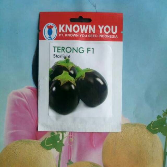 Terung Hitam Hibrida STARLIGHT F1 100 Biji