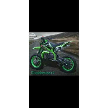 MOTOR MINI TRAIL MT2 DOUBLE STATER ~ 50 CC ~ MAINAN CROSS ANAK