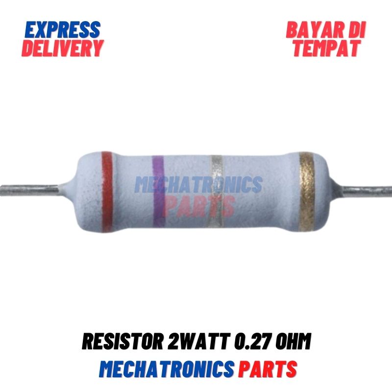 [PAS-9387] RESISTOR 2WATT 0.27OHM