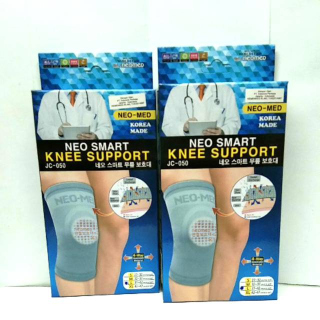 Knee Support Deker Kaki Deker Lutut Knee Smart Neomed JC-050