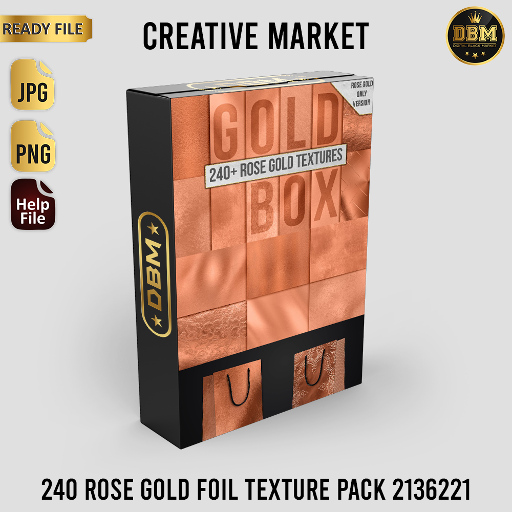 240+ Rose Gold Foil Texture Pack - JPEG Ultra HD