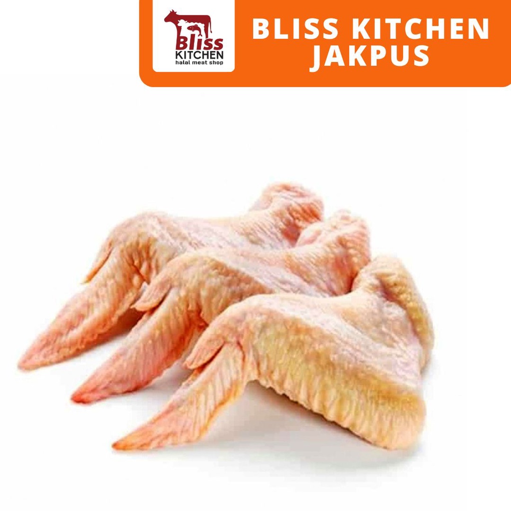 

Sayap Ayam Broiler / Chicken Wings isi 5-7pcs 500gr