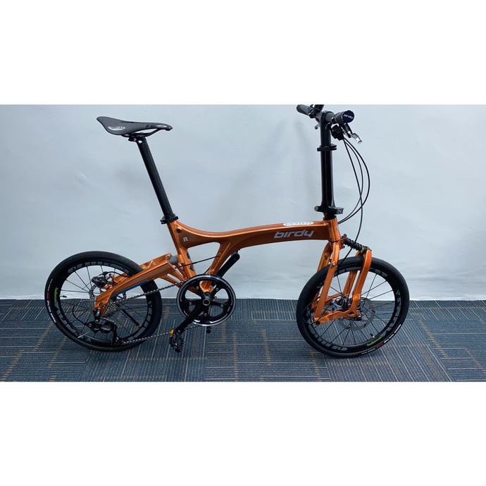 Sepeda Lipat Birdy R20 11 SP - Mercury Copper - INCLUDE KICKSTAND