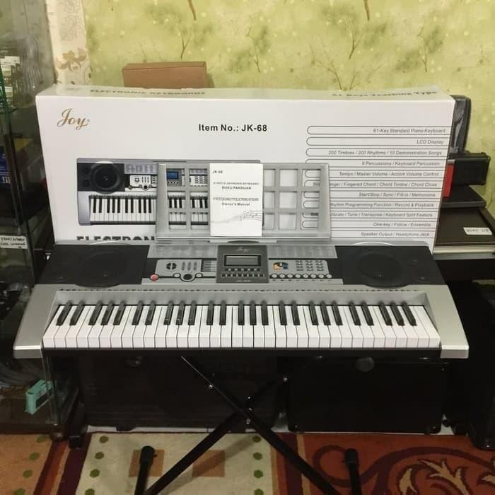 keyboard Piano ORGAN JOY JK 68 UNTUK PEMULA ORIGINAL MURAH