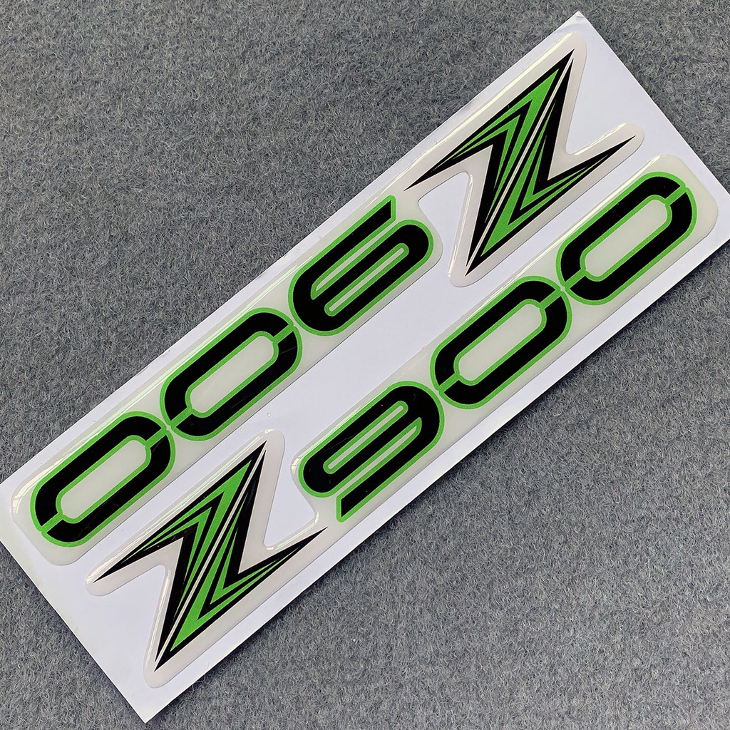 1 Pasang Stiker Emblem 3d Untuk Kawasaki Z900