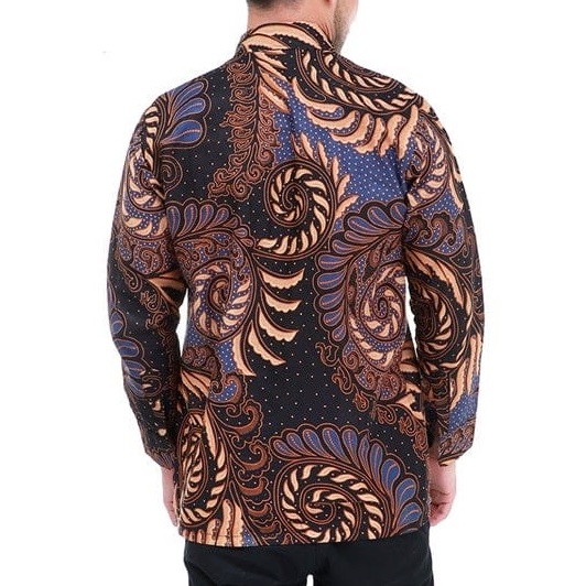 KEMEJA BATIK PRIA LENGAN PANJANG SIZE M L XL XXL