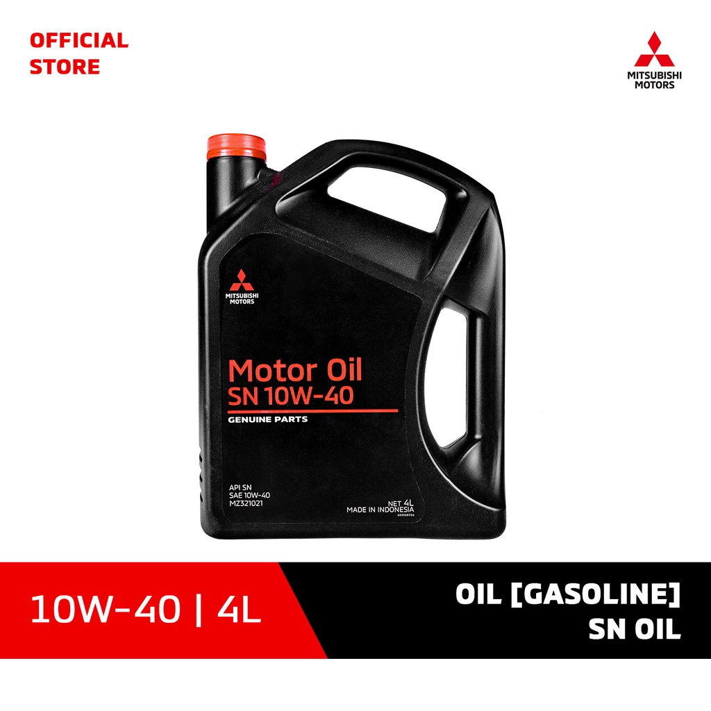 Mitsubishi Motors Genuine Parts Oil [Gasoline] 10W-40 SN Oli 4L