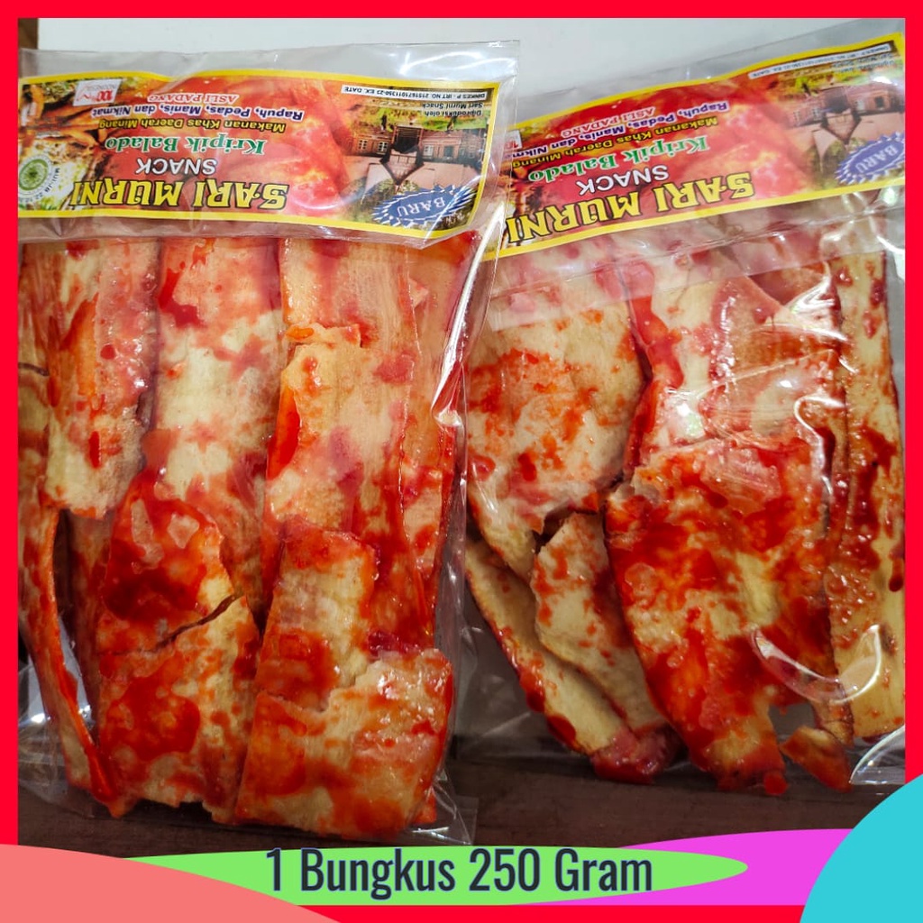

KERIPIK SINGKONG BALADO SARI MURNI 1 BUNGKUS BY NAGA MAS