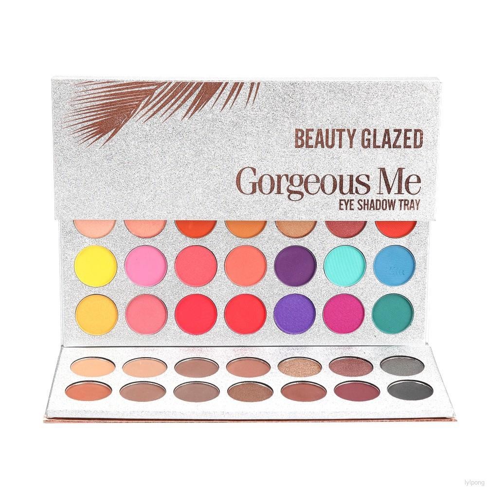 Beauty Glazed Eyeshadow Palette Murah Beauty Glazed Lengkap 63 Warna Daily Makeup Pigmented Murah Terlaris