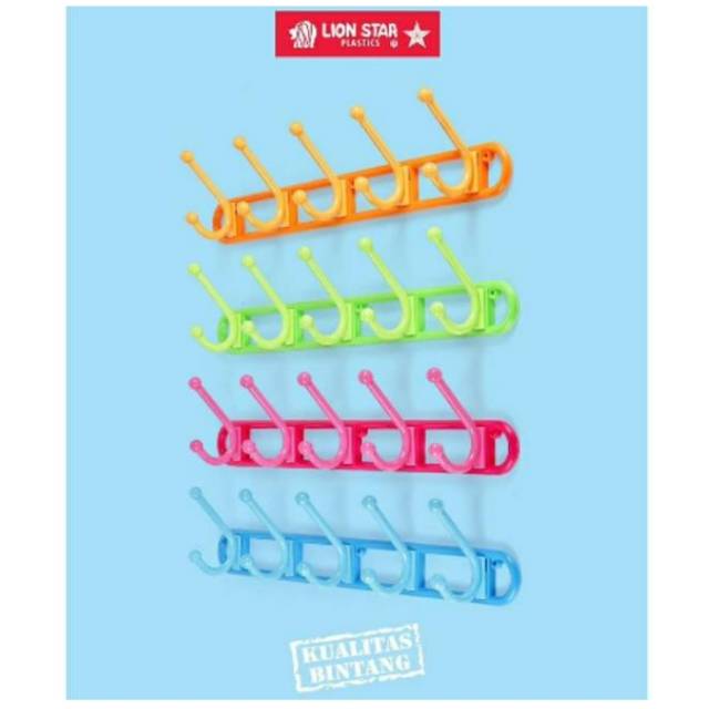 Kapstok Plastik Lion Star/Hanger Baju