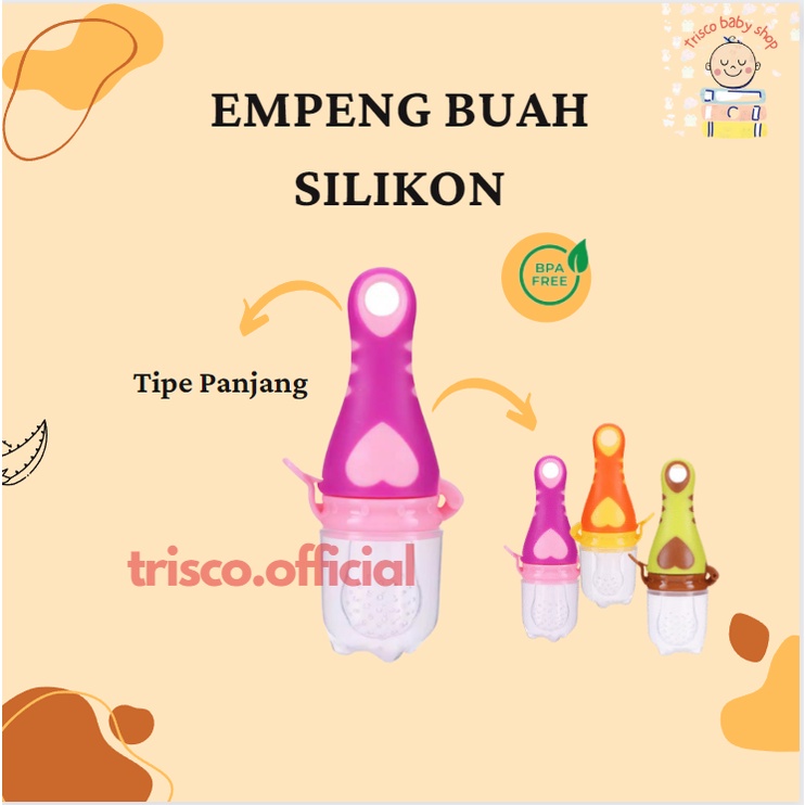 TRISCO EMPENG BUAH BAYI DAN ANAK SILIKON