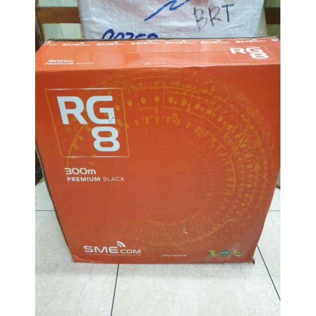 KABEL RG8 SERABUT BLACK SME - KABEL RADIO KOMUNIKASI RG8 SERABUT