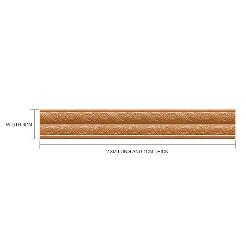 Wallpaper Foam 3D List / Stiker Dinding Atas / Wall Sticker List - 5MM-3