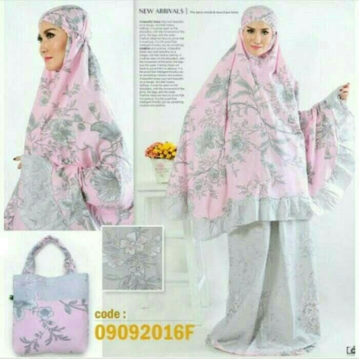 Mukena Katun Jepang Premium
