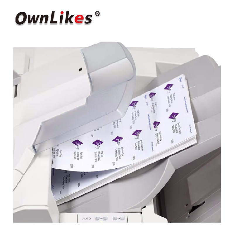 Ellie Kertas Kosong Ukuran a4 Multi Grid Tanpa Kertas Selai Untuk Printer Label