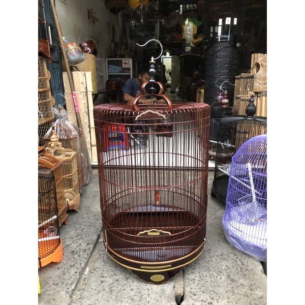 Sangkar Kandang murai rafi jaya reborn coklat salak no.2