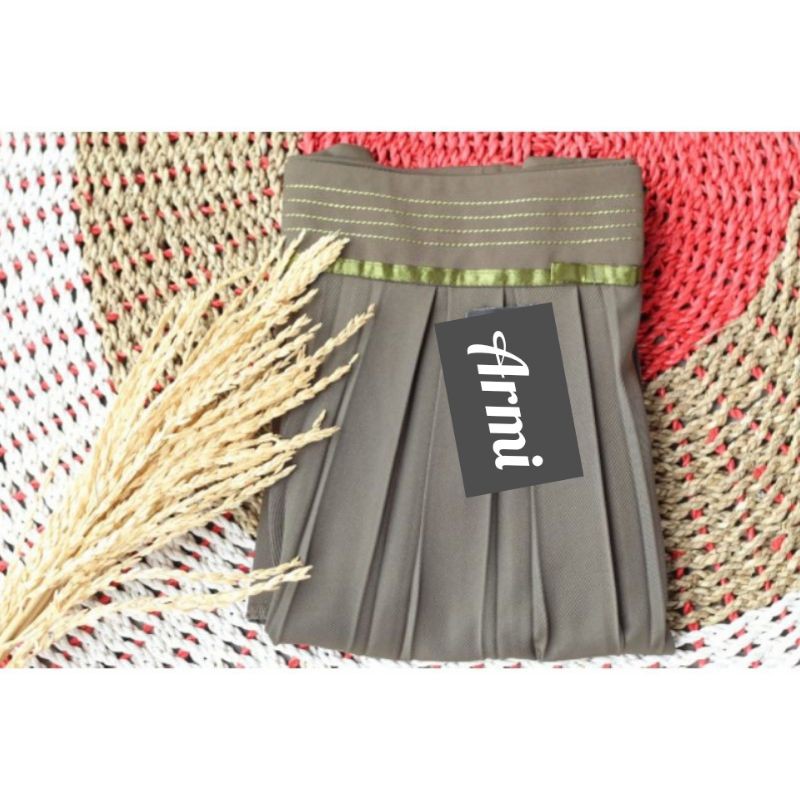 ROK KANTOR bahan katun tebal/Size M,L XL, XXL,XXXL.-Army