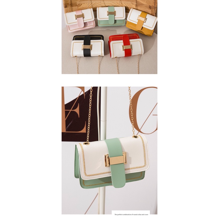 GrosirMart Tas Selempang Korea Wanita Trendy Tas Selempang Bahu  Fashion Import Asli A1