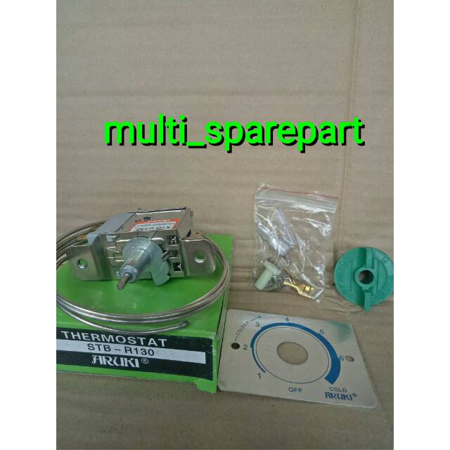 Thermostat kulkas satu pintu dan tombol defross