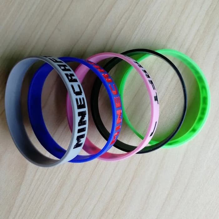 MOMBABY1 Gelang Anak Minecraft atau Kado Mainan Anak Gelang Anak Minecraft